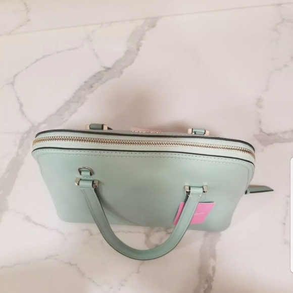 SOLD! NWT Kate Spade♠️Medium Dome Satchel Spring Meadow - Picture 4 of 10